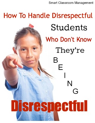 handling disrespecful students