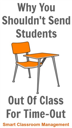 Smart Classroom Management: Why You Shouldn't Send Students Out Of Class For Time-Out